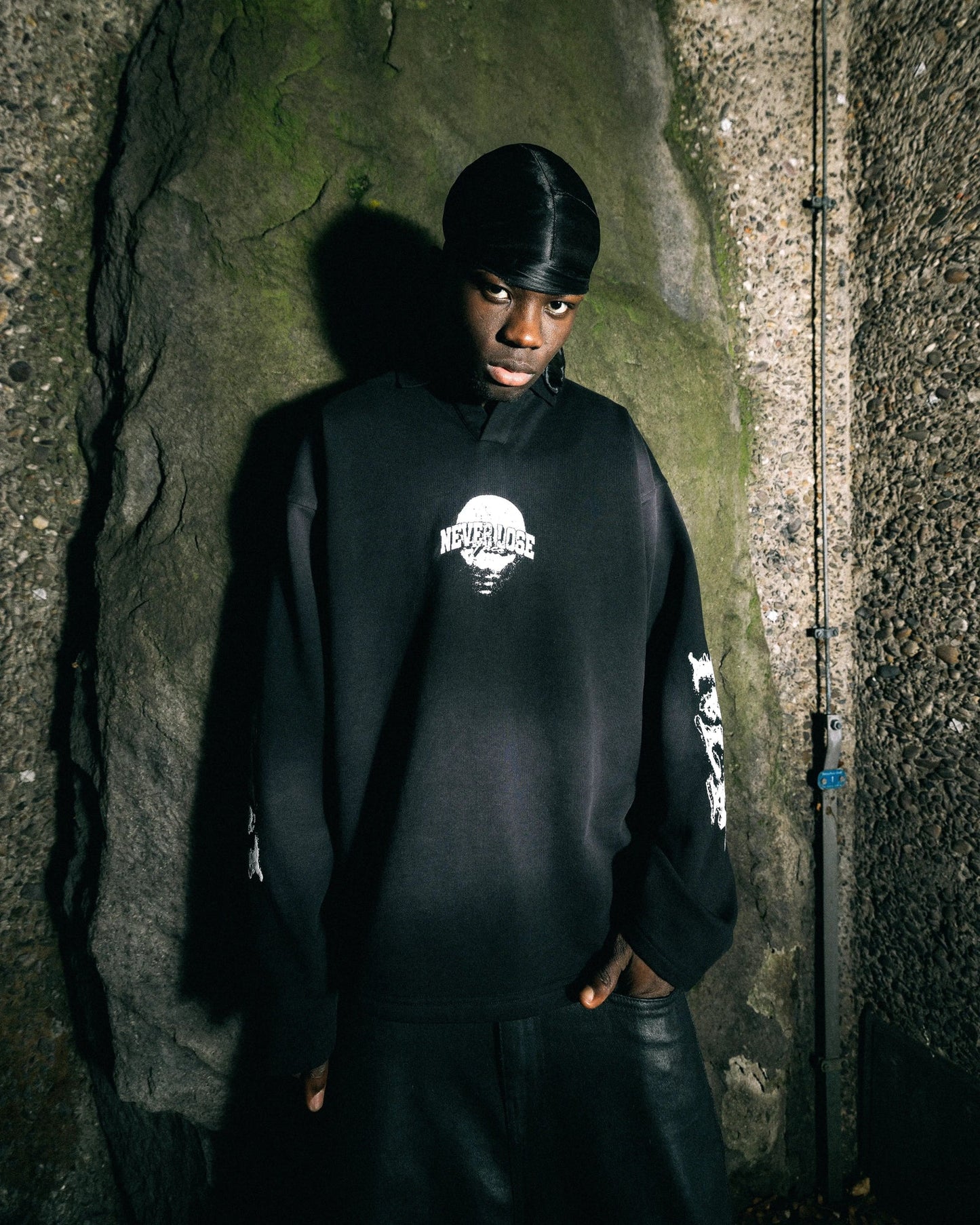 "LIGHT OF DUSK" POLO-LONGSLEEVE