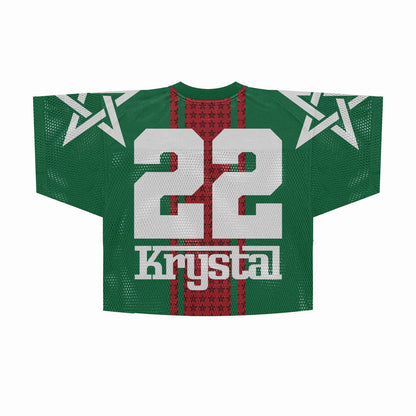 MESH JERSEY [GREEN/RED]