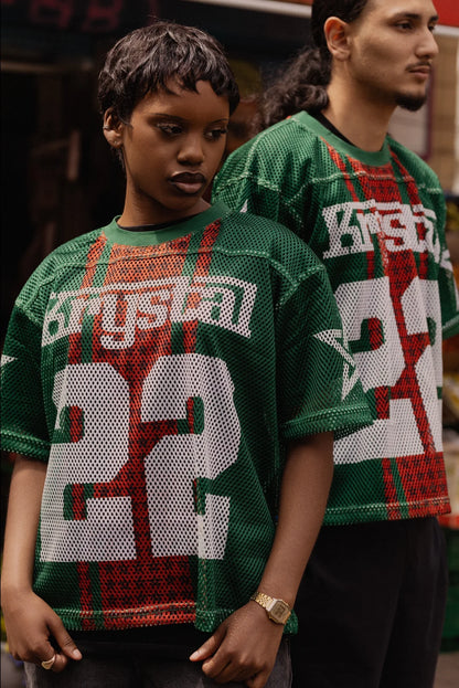 MESH JERSEY [GREEN/RED]