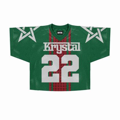 MESH JERSEY [GREEN/RED]