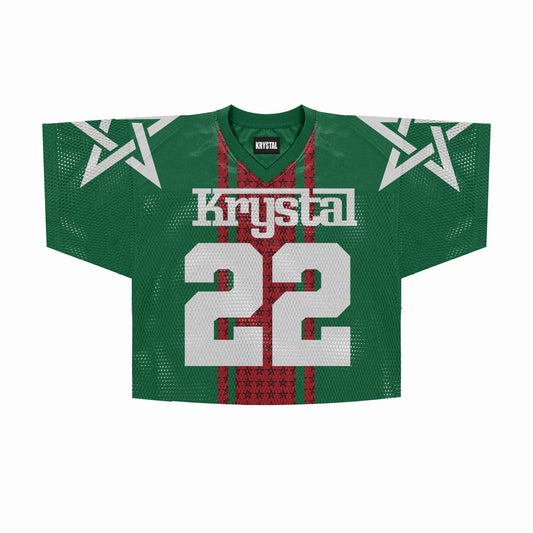 MESH JERSEY [GREEN/RED]