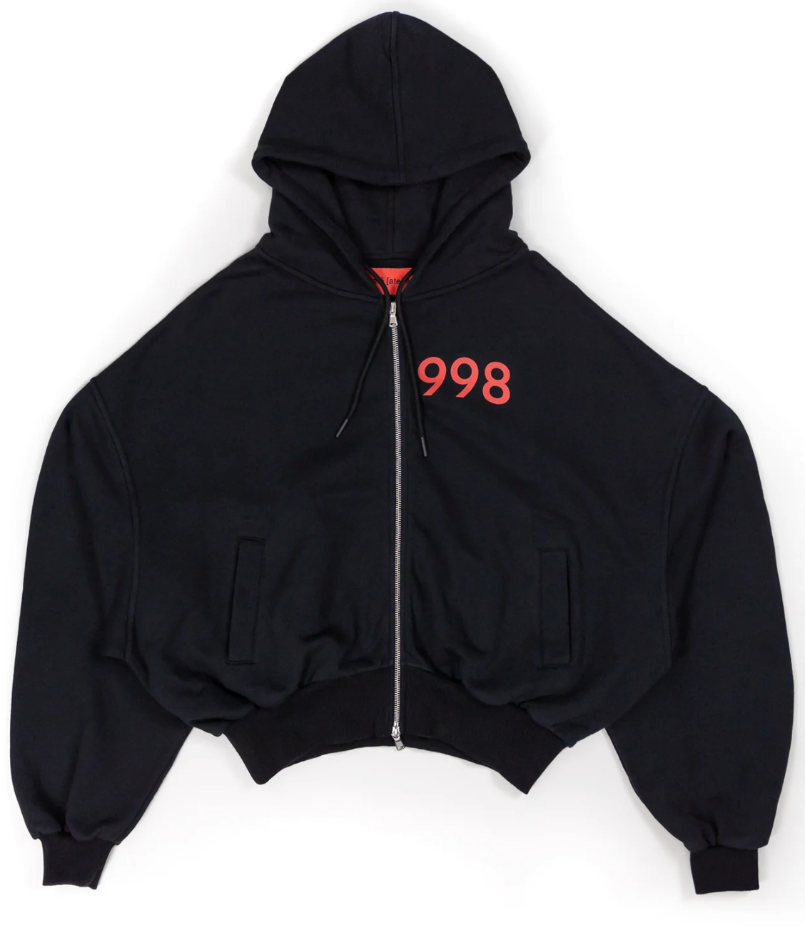 998 Zip Hoodie | Black