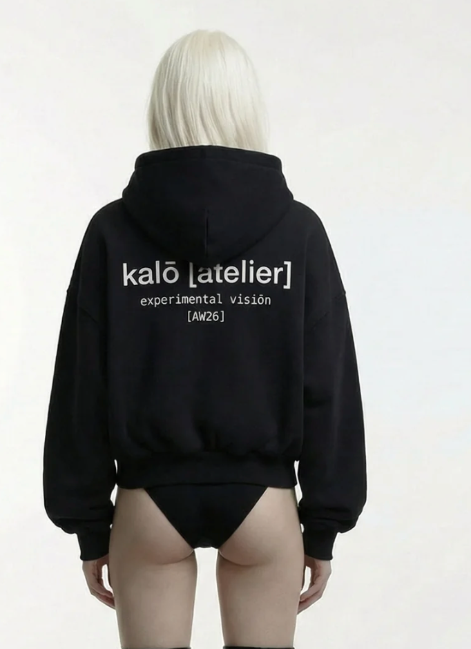 998 Zip Hoodie | Black