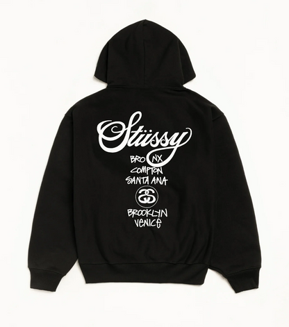 Stüssy Hoodie tour du monde