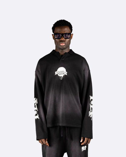 "LIGHT OF DUSK" POLO-LONGSLEEVE